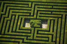 Jason Hawkes. Laberint de Hatfield House, Hertfordshire &copy; Jason Hawkes