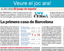 LA PRIMERA CASA DE BARCELONA