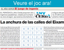 L'AMPLADA DELS CARRERS DE L'EIXAMPLE